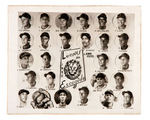 1952 DOMINICAN REPUBLIC TEAM PHOTOS WITH WILLARD BROWN & HOWARD EASTERLING.