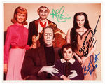 "THE MUNSTERS" CAST-SIGNED PHOTO.