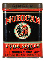 "MOHICAN GINGER" SPICE TIN.