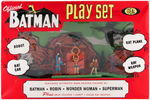 "IDEAL OFFICIAL BATMAN PLAY SET" BOXED LIMITED EDITION REPRODUCTION 1996.
