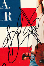 BRUCE SPRINGSTEEN & THE E STREET BAND-SIGNED "BORN IN THE U.S.A.TOUR" BOOK.