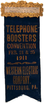 "TELEPHONE BOOSTERS CONVENTION" FROM 1911 "WESTERN ELECTRIC COMPANY."