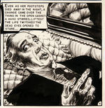 GRAHAM INGELS SIX PAGE ORIGINAL ART FOR “HAUNT OF FEAR THE KILLER IN THE COFFIN” COMPLETE STORY.