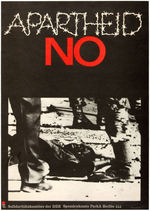 GROUP OF FOUR SOUTH AFRICAN ANTI-APARTHEID POSTERS.