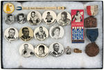 COLLECTION OF 19 BOXING ITEMS SPANNING THE YELLOW KID IN 1896 INTO STARS OF THE 1940s-EARLY 1960s.