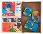 "BATMAN REMCO WRIST RADIOS" BOXED SET.