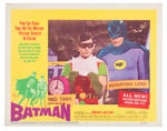 "BATMAN" 1966 MOVIE LOBBY CARD LOT.