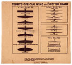 TERRY AND THE PIRATES "OFFICIAL VICTORY CLUB SPOTTER" PREMIUM WITH ENVELOPE.