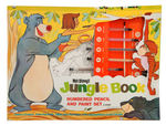 "THE JUNGLE BOOK NUMBERED PENCIL AND PAINT SET."