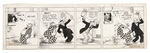 MOON MULLINS 1935 DAILY COMIC STRIP ORIGINAL ART BY FRANK WILLARD.