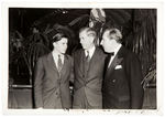 HENRY WALLACE THREE SIGNED PHOTOS FROM 1940 CAMPAIGN AND 1941.