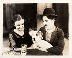 CHARLIE CHAPLIN "A DOG'S LIFE" LOBBY CARD.