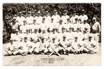 "CHICAGO CUBS 1947" REAL PHOTO TEAM POSTCARD.