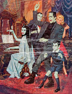 "THE MUNSTERS" JIGSAW PUZZLE LOT & PAPER DOLLS BOOK.