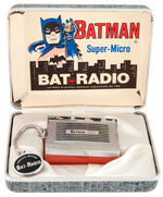 "BATMAN SUPER-MICRO SECRET BAT-RADIO" COMPLETE BOXED SET.