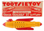 "BUCK ROGERS TOOTSIETOY" BOXED SHIP TRIO.