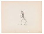 FLIP THE FROG - SPOOKS ORIGINAL PRODUCTION DRAWING LOT.