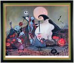 "THE NIGHTMARE BEFORE CHRISTMAS" LIMITED EDITON SIGNED ERIC ROBISON PRINT.