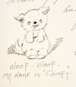 “CAMPBELL’S SOUP KIDS” CREATOR GRACE DRAYTON 1932 ILLUSTRATED LETTER.