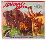 “ANIMAL LOTTO” COMPLETE BOXED GAME.
