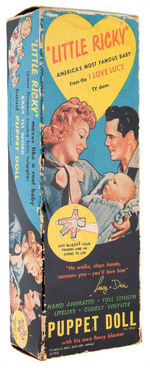 "I LOVE LUCY - LITTLE RICKY" BOXED PUPPET DOLL.