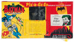 "BATMAN PIX-A-GO GO DOUBLE FEATURE SHOW FEATURING THE JOKER" (RED BOX).