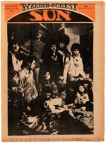 UNDERGROUND-COUNTER CULTURE GROUP OF TEN NEWSPAPERS FROM DETROIT AND ANN ARBOR 1967-1972.