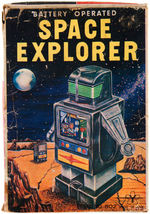 "SPACE EXPLORER" BOXED BATTERY-OPERATED ROBOT (COLOR VARIETY).
