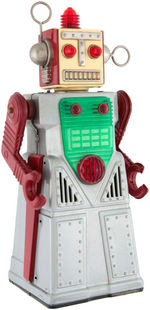 "CHIEF ROBOTMAN" BOXED BATTERY-OPERATED ROBOT TOY.
