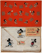 "MICKEY MOUSE HANKIES" BOXED SET.