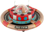 "PLANET - Y" BOXED BATTERY-OPERATED SPACE STATION TOY.