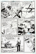 "G.I. COMBAT" #221 ORIGINAL & COMPLETE "THE HAUNTED TANK" SAM GLANZMAN STORY ART.