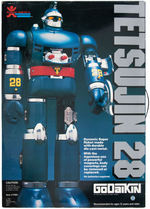 "TETSUJIN 28" BOXED GODAIKIN ROBOT.