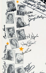 "FILM STARS OF THE 20th CENTURY" MULTI-SIGNED LIMITED EDITION LITHOGRAPH.