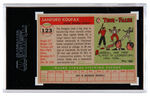 1955 TOPPS #123 "SANDY" KOUFAX ROOKIE SGC 80 EX/NM 6.