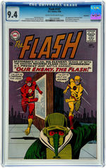 "THE FLASH #147" SEPTEMBER 1964 CGC 9.4 NM FROM THE SAVANNAH COLLECTION.