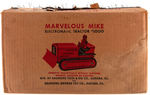 "MARVELOUS MIKE ELECTROMATIC TRACTOR #1000" BOXED BATTERY-OPERATED ROBOT TOY.