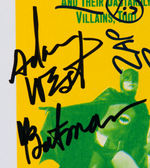 "BATMAN" CAST-SIGNED LOBBY CARD PRINT.