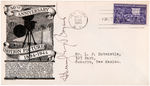 HUMPHREY BOGART SIGNED FIRST DAY COVER.
