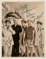 "McHALES'S NAVY" CAST-SIGNED PHOTO.