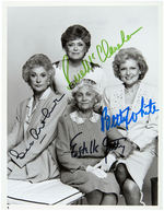 "THE GOLDEN GIRLS" CAST-SIGNED PHOTO.