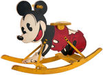 MICKEY MOUSE ROCKER STYLE CHILD'S RIDING TOY.
