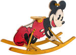 MICKEY MOUSE ROCKER STYLE CHILD'S RIDING TOY.