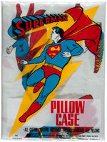 "SUPERMAN" SEALED PILLOW CASE.