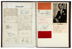 "VALENCIA 10TH ANNIVERSARY" BOOK WITH 25 BIG BAND-RELATED SIGNATURES.