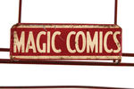 "KING COMICS/MAGIC COMICS/ACE COMICS" EARLY WIRE COMIC BOOK RACK.