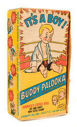 "BUDDY PALOOKA/THE PRIDE OF THE PALOOKA FAMILY" BOXED DOLL.