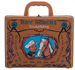 "ROY ROGERS SADDLEBAG" VINYL LUNCHBOX.