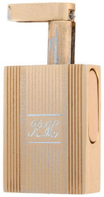 RITA HAYWORTH PERSONALLY OWNED PERFUME ATOMIZER W/POUCH.