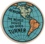 BEAUTIFUL RARE BUTTON FROM DENVER MOVING COMPANY.